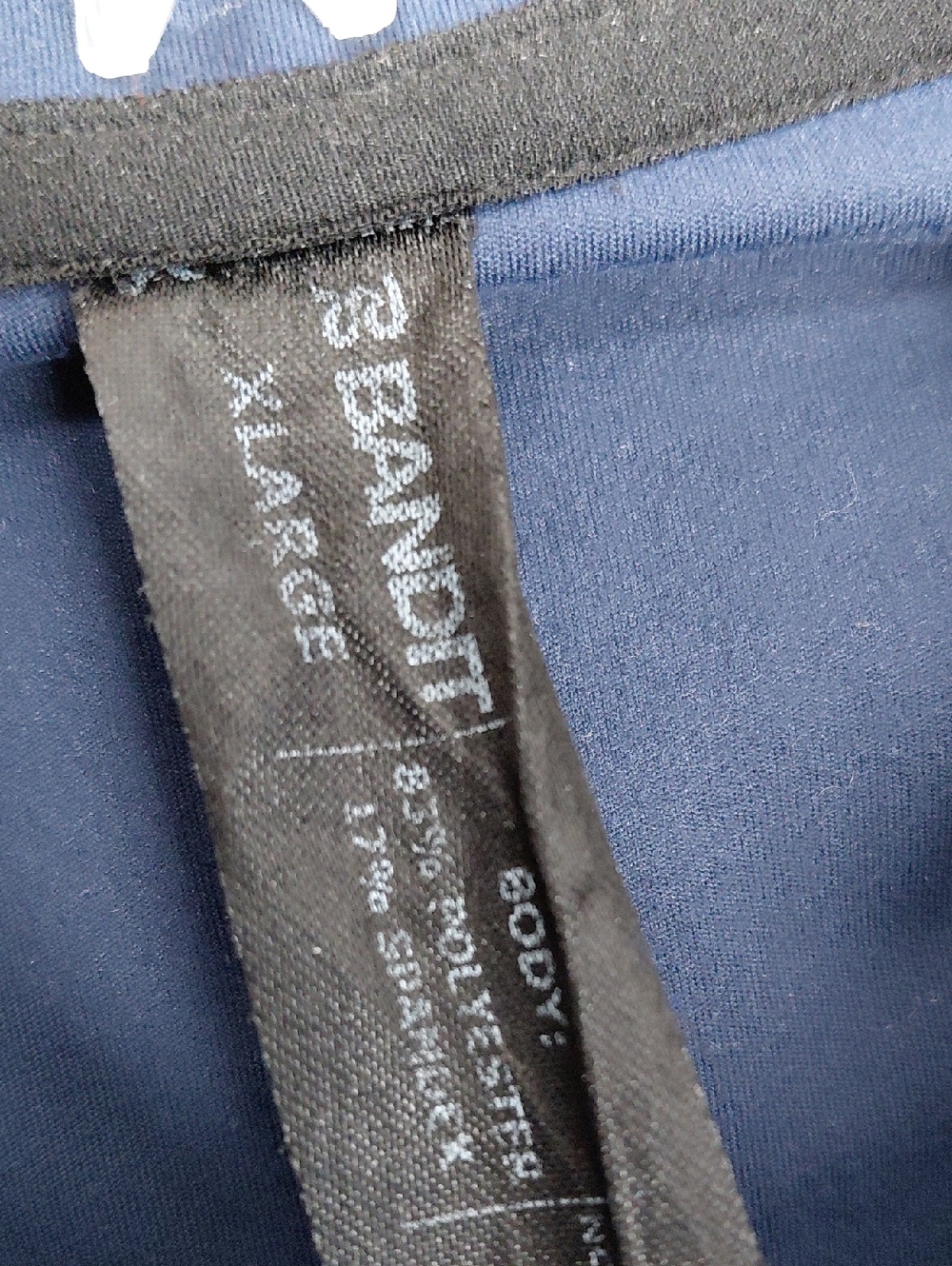 Bandit Quarter Zip Running Pullover Women's Size X Large Navy Blue - Picture 7 of 7